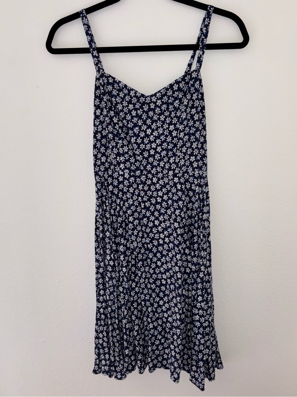 Old Navy Blue Floral Mini Dress - S
